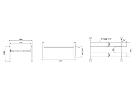 Elevador de 4 columnas WM-CLF02 4